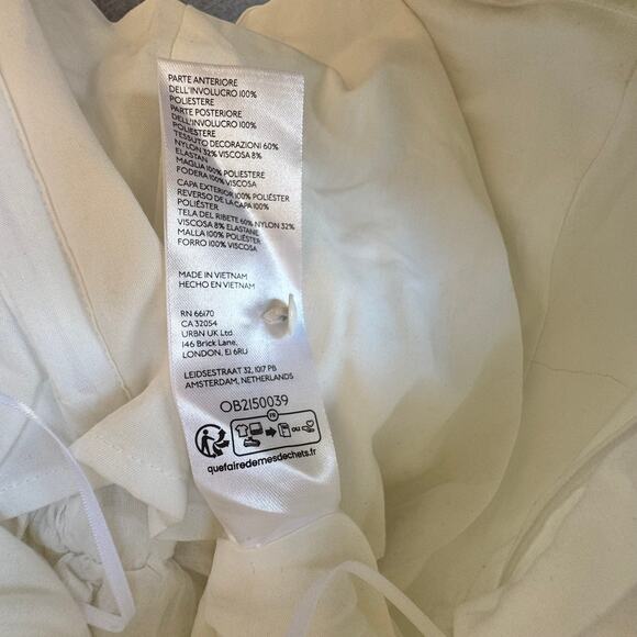 BHLDN Clean Lines Strapless Mini Dress - Size M - Picture 5 of 8